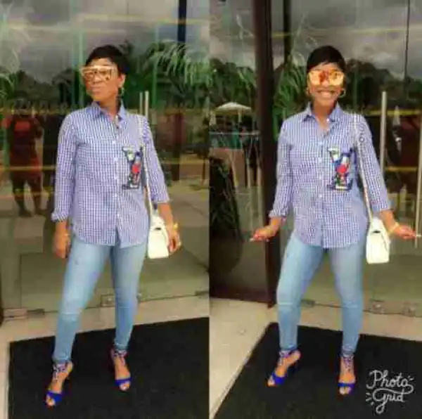 " Stop Being So Ashamed Of Your Past " - Born-Again Actress, Tonto Dikeh Steps Out In Style (Photos)